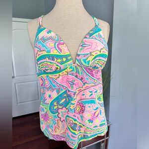 Red Camel Tankini Swim Top